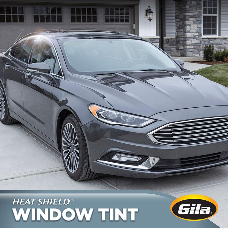 GilaÂ® Heat Shield 35% VLT Automotive Window Tint DIY Heat Control Glare Control Privacy 2ft x 6.5ft (24in x 78in), 35% Dark Smoke (HPB046) - Image 2